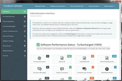Automatic Trackback Submitter .